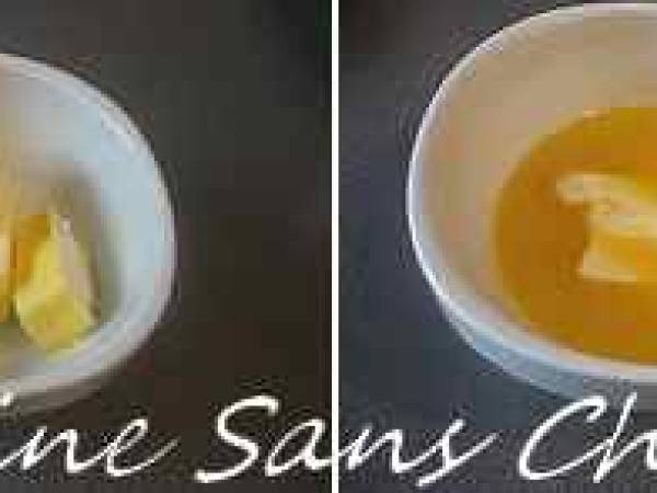 Gâteau Saint-Valentin. Coeur moelleux au chocolat et sa purée de framboises. - Préparation etape 2