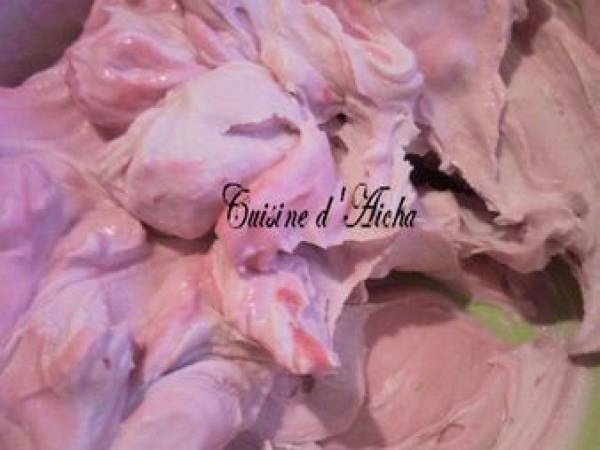 Verrines de Framboises et Mascarpone - Préparation etape 2