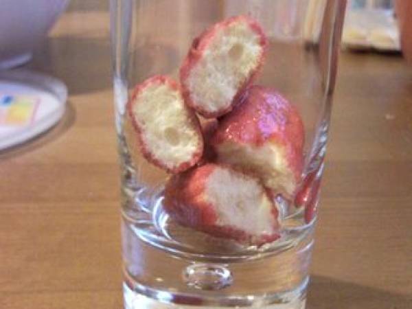 Verrines de Framboises et Mascarpone - Préparation etape 4