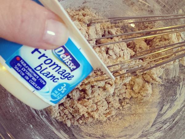 Blinis au blé noir, tartinade d'avocat et saumon fumé - Préparation etape 1