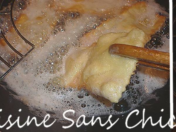 Les oreillettes Provençale - Préparation etape 8