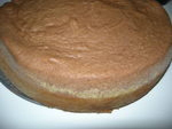 Gâteau de Savoie Chocolat-Kiwi-Chantilly - Préparation etape 4