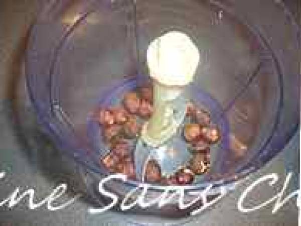 Purée de potiron aux noisettes - Préparation etape 1