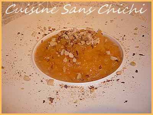 Purée de potiron aux noisettes - Préparation etape 7