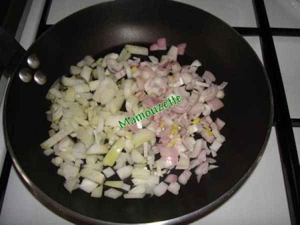 Mille-feuille de deux choux aux deux saumons - Préparation etape 2