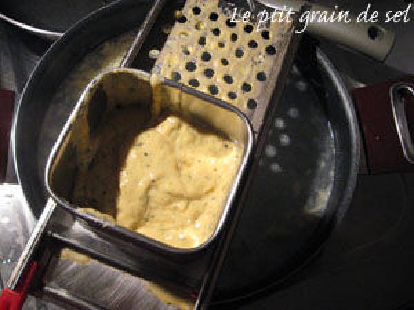 L'italie rencontre l'alsace : spaetzle au basilic - Préparation etape 4