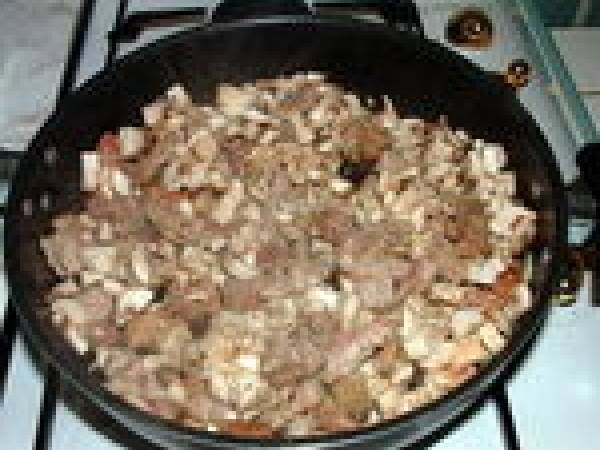 Croustades feuilletées aux foies de volaille - Préparation etape 3