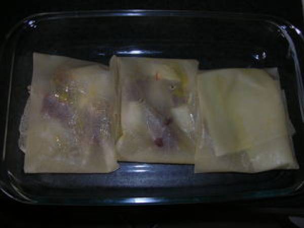 Brick poitrine grillée et fromage fondu - Préparation etape 5