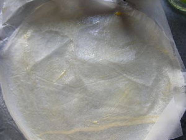 Brick chorizo chèvre - Préparation etape 1