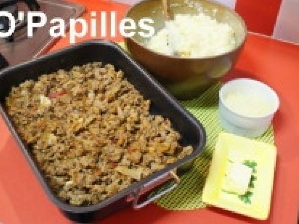 Traditionnel hachis Parmentier - Préparation etape 4