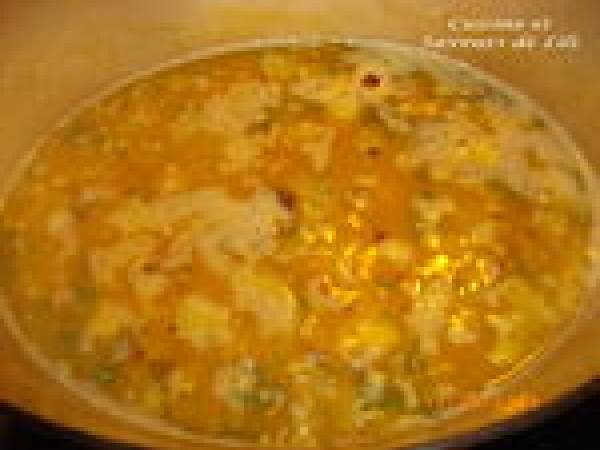 Risotto aux fruits de mer - Préparation etape 2