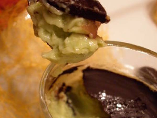 Flans à la pistache, couche craquante... au chocolat - Préparation etape 7