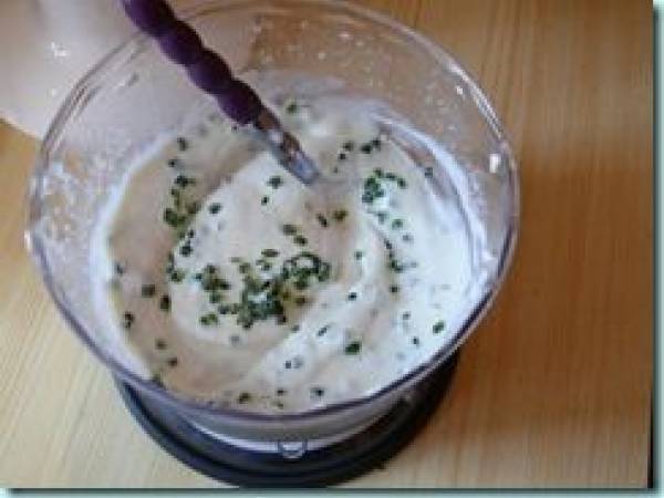 Verrines de ricotta au saumon fumé - Préparation etape 1