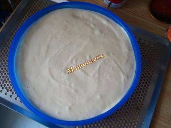 Tarte légère au fromage blanc et à l?abricot - Préparation etape 6