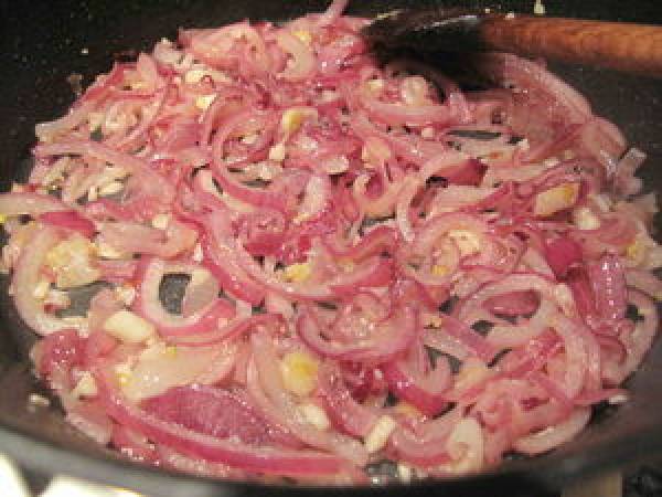 Courge butternut farcie de lentilles parfumées - Préparation etape 3
