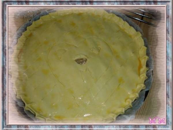 Tourte à la dinde et granny Smith - Préparation etape 7