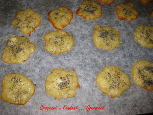 TUILES au FROMAGE et aux AMANDES - Préparation etape 7