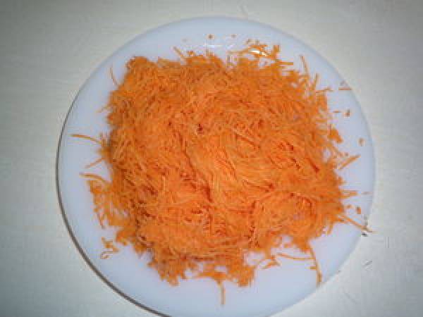 Cake aux légumes et au fromage - Préparation etape 2