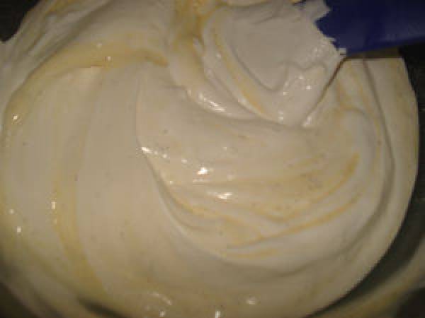 Trifle aux pêches et à la vanille - Préparation etape 5