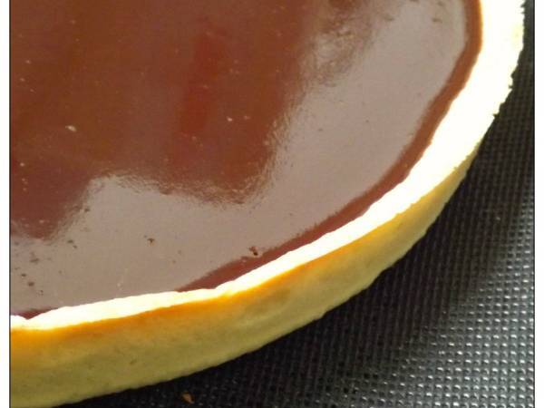 Tarte au Chocolat Carambar - Préparation etape 3