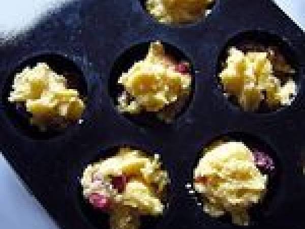 Moelleux framboise amande et farine de maïs - Préparation etape 4