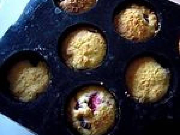 Moelleux framboise amande et farine de maïs - Préparation etape 5