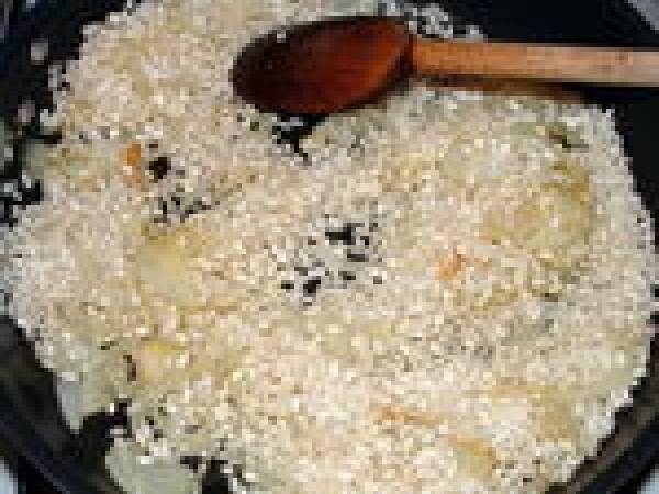 Cabillaud vapeur et risotto verdissimo - Préparation etape 1