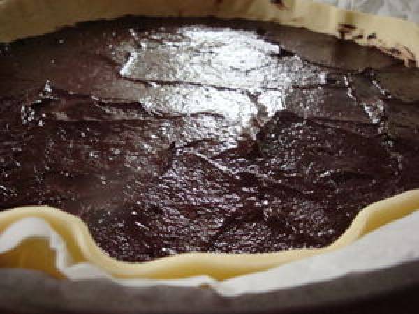 Tarte Banane Chocolat Cannelle - Préparation etape 2