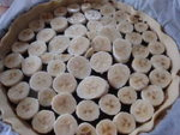 Tarte Banane Chocolat Cannelle - Préparation etape 3