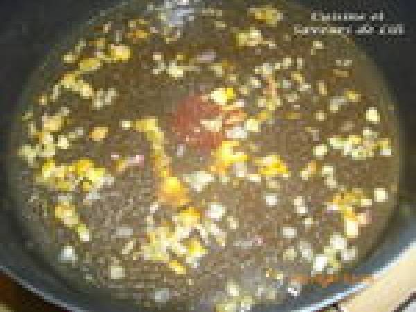 Roulés de sole farcis aux écrevisses - Préparation etape 2