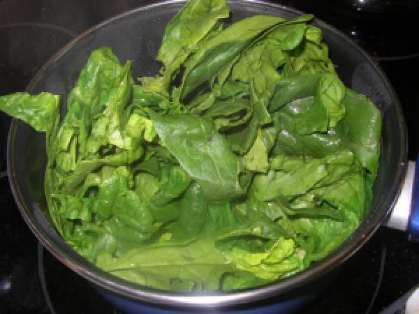 Cassolette au saumon, épinards et fenouil - Préparation etape 2