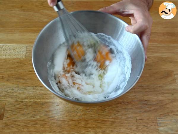 Madeleines au chocolat (pas à pas et en vidéo) - Préparation etape 2