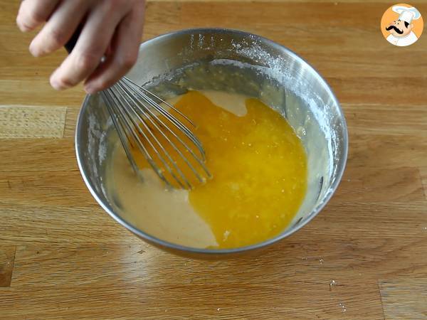 Madeleines au chocolat (pas à pas et en vidéo) - Préparation etape 4