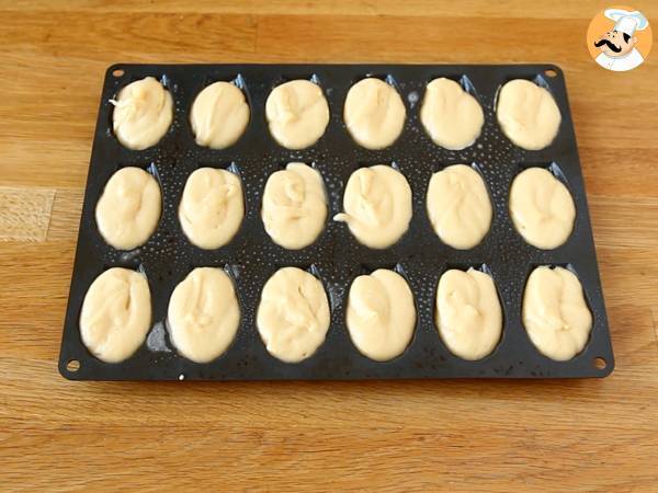 Madeleines au chocolat (pas à pas et en vidéo) - Préparation etape 6