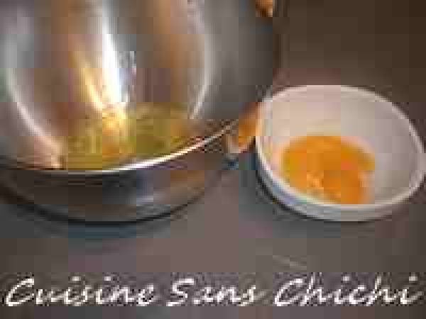 Tiramisu à l'orange et au chocolat - Préparation etape 1