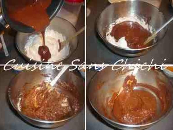 Tiramisu à l'orange et au chocolat - Préparation etape 4