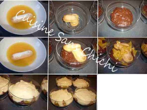 Tiramisu à l'orange et au chocolat - Préparation etape 10