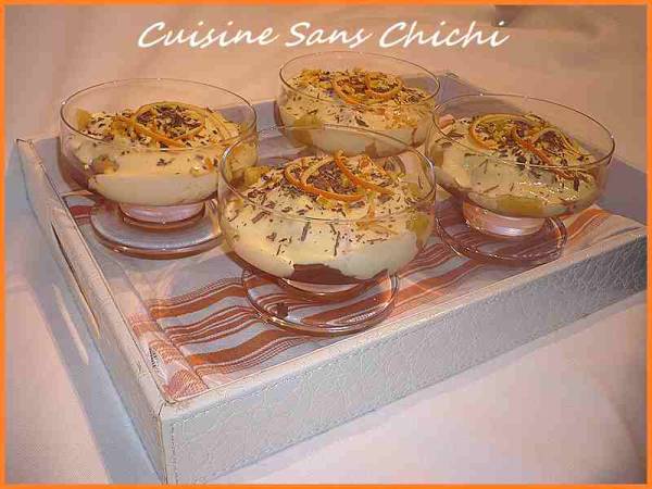 Tiramisu à l'orange et au chocolat - Préparation etape 11