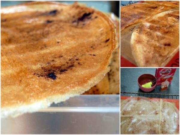 Compotée poire rhubarbe & crumble de feuilles de bricks - Préparation etape 3