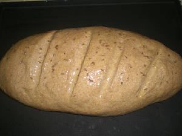 PAIN AU GRAINES DE CARVI - Préparation etape 2