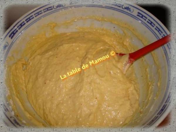 Muffins à l'ananas et au jambon cru - Préparation etape 1