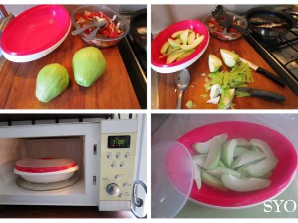 Maquereaux Créoles aux Christophines, du petit Bistro de Mamigoz - Préparation etape 3