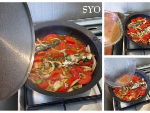 Maquereaux Créoles aux Christophines, du petit Bistro de Mamigoz - Préparation etape 4