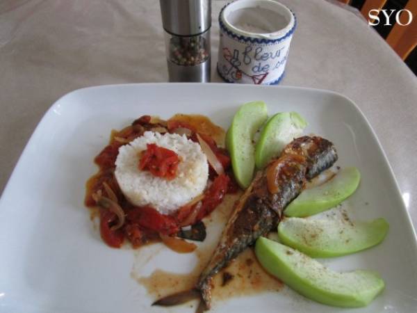 Maquereaux Créoles aux Christophines, du petit Bistro de Mamigoz - Préparation etape 5