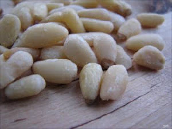 Salade d'artichauts, pignons & bresaola - Préparation etape 1