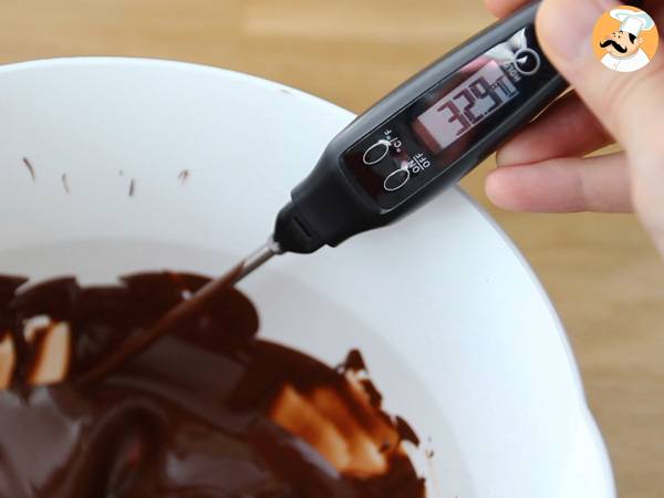 Oeufs en chocolat de Pâques - Préparation etape 6