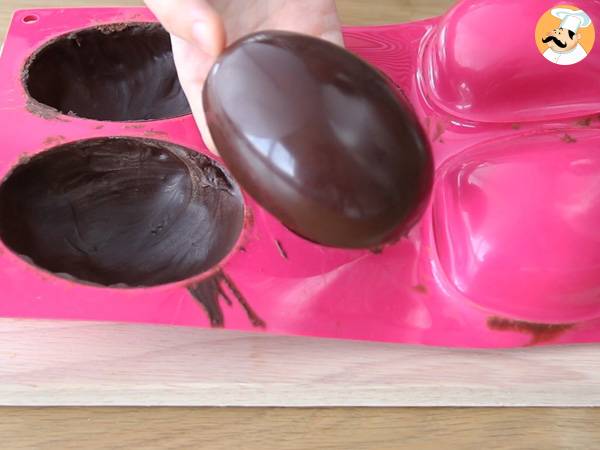 Oeufs en chocolat de Pâques - Préparation etape 9
