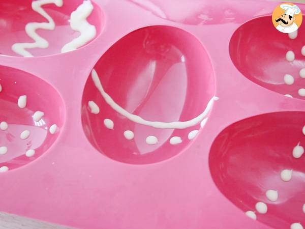 Oeufs en chocolat de Pâques - Préparation etape 10