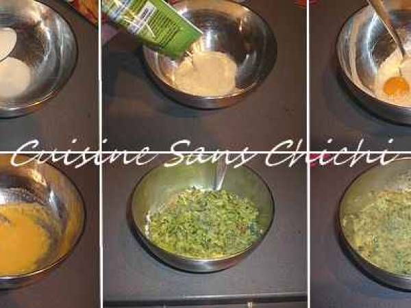 Spaghettis à la carbonara végétarienne aux courgettes. - Préparation etape 5