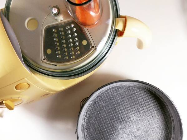 Carrot cake + Cheesecake : 2 en 1 - Préparation etape 1